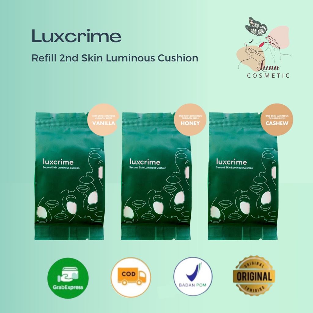 LUXCRIME Refill 2nd Skin Luminous Cushion (REFILL)