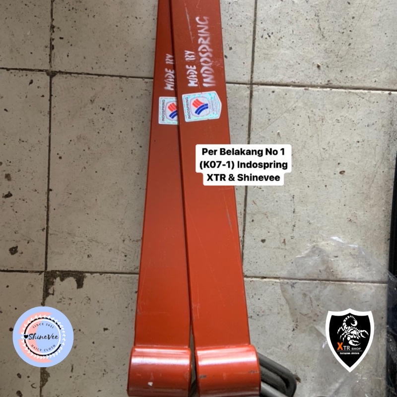 Pir belakang K07-1 Per Daun K07 no 1 indospring 100% Per belakang CD Canter Per induk