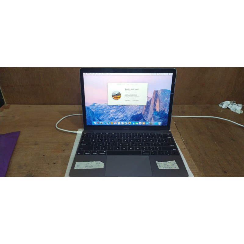 MACBOOK RETINA 2017 SSD 256/512 CORE i5/i7 LED 12 INCH GREY/GOLD