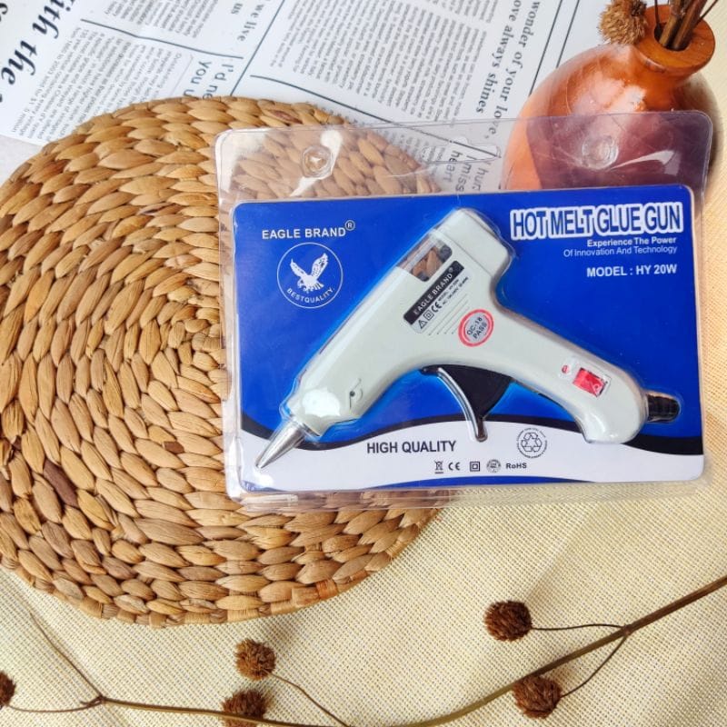 

Eagle Brand Hot Melt Glue Gun (20W 40W 60W)/Alat Tembak Lem Liin/Brand Eagle Hot Melt Glue Gun