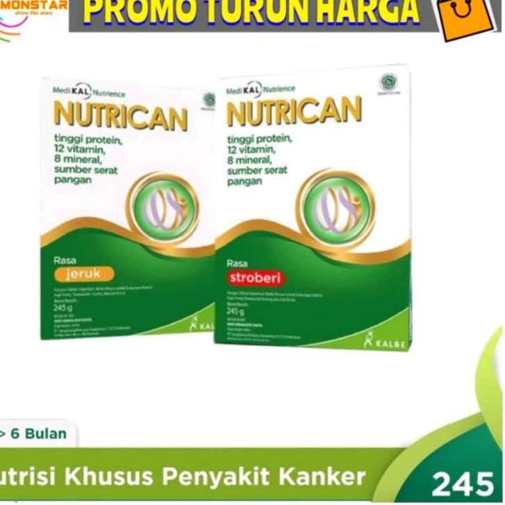 

Diskon✔️NUTRICAN - SUSU TINGGI PROTEIN NUTRISI KHUSUS PASIEN KANKER 245 GRAM|KD3