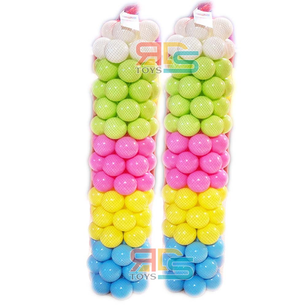 Mandi Bola Anak Anak Warna Soft Isi 100 Pcs