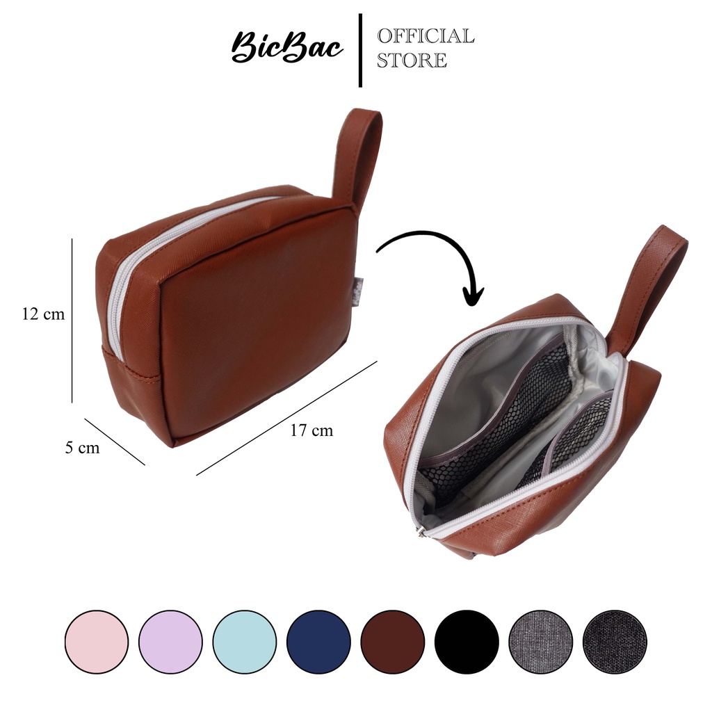 BICBAC TAS ORGANIZER CHARGER KOSMETIK KABEL HP POUCH DOMPET BAHAN KULIT PREMIUM TRAVEL TRAVELLING SOUVENIR SUVENIR HADIAH ULTAH NIKAHAN