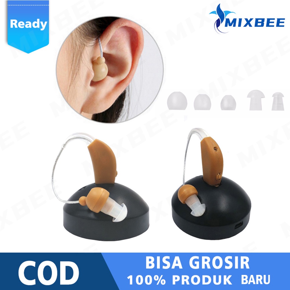 Alat Bantu Dengar Cas Charger Telinga Orang Tua In Ear Hearing Aid