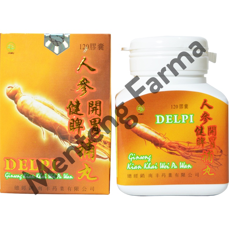 Ginseng Kianpi Pu Wan (Delpi) - Suplemen Penambah Berat Badan