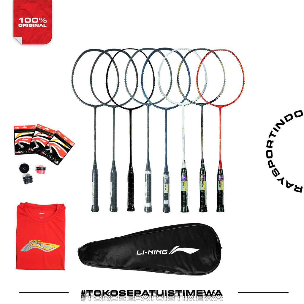 RAKET LINING G-FORCE SUPERLITE MAX 9 8 WARNA