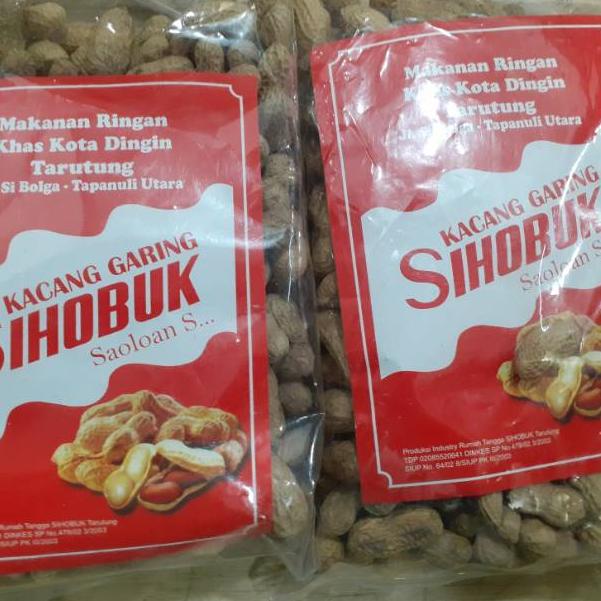 

TERLARIS Kacang Kulit SIHOBUK Khas Medan Tarutung 1bks 250 gr !!