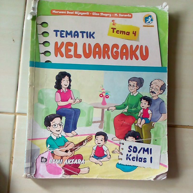 tematik tema 4 untuk kelas 1 SD