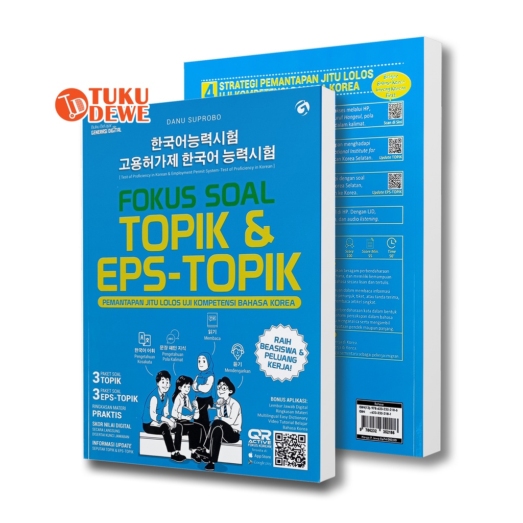 Buku Fokus Soal Topik & Eps-Topik - Uji Kompetensi Bahasa Korea