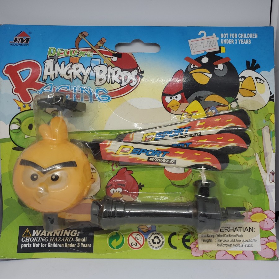 Mainan Anak Angry Birds Tarik Terbang