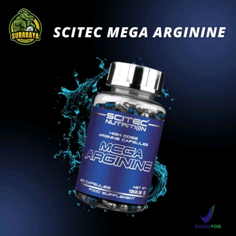 Scitec Nutrition Mega Arginine 90 Capsules Testosteron Booster Testo Boost