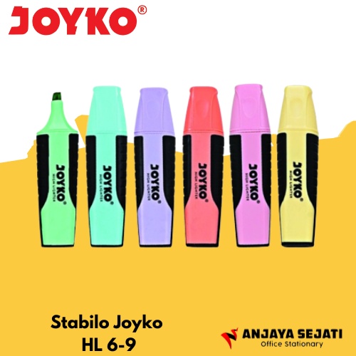 

Penanda warna Pastel 6-9 | Highlighter JK | Per 3pcs