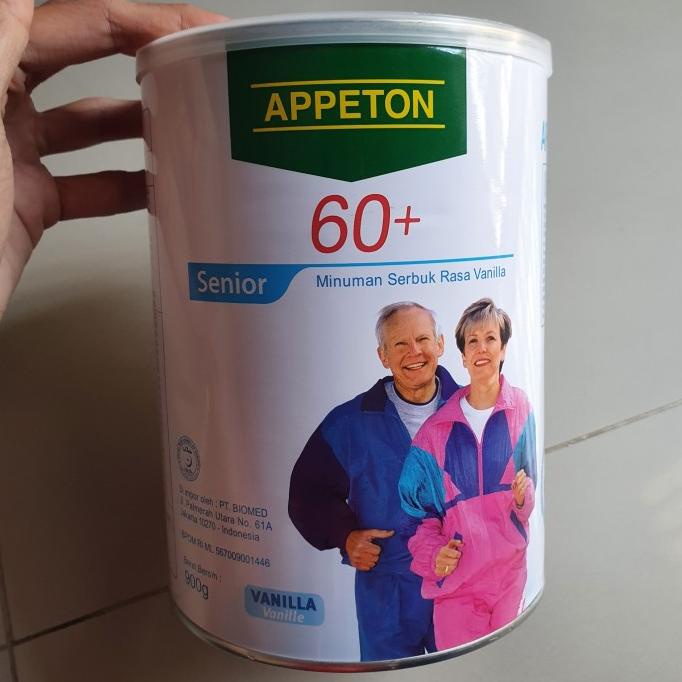 

[ COD ] Appeton Weight Gain SENIOR 60+ susu LANSIA rasa VANILA 900gr