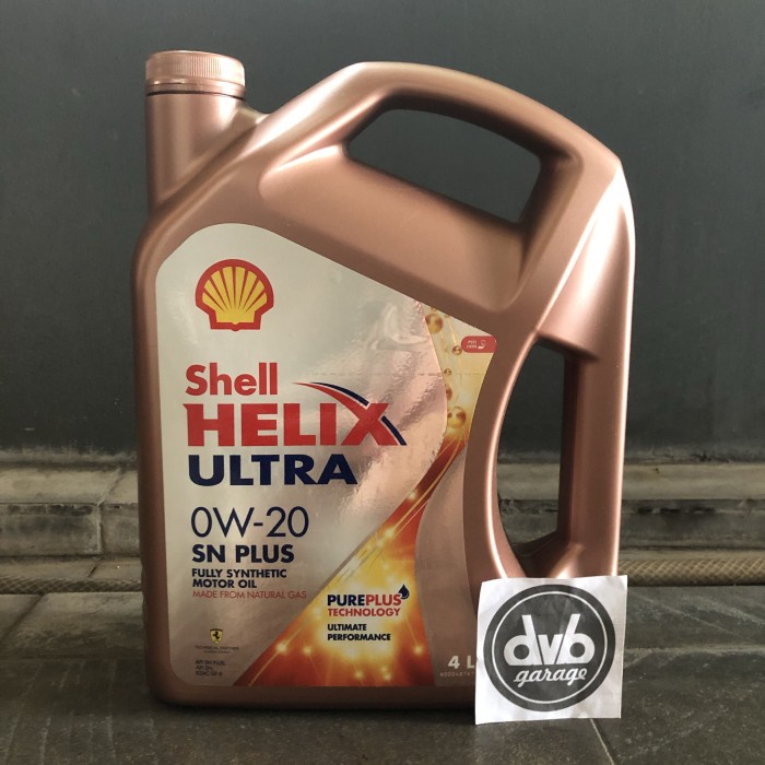 Shell Helix Ultra 0W-20 4 Liter