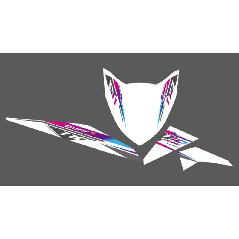 STRIPING BEAT FI 2013 2015 CUSTOM LIST RAINBOW
