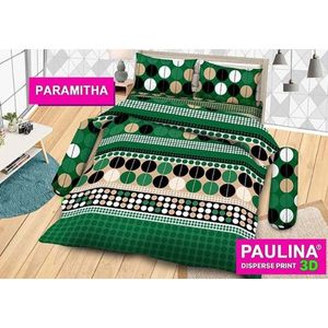 RC Bonita Paulina/Golden Roseta Bedcover Rumbai dan Flat Ukuran 180x200