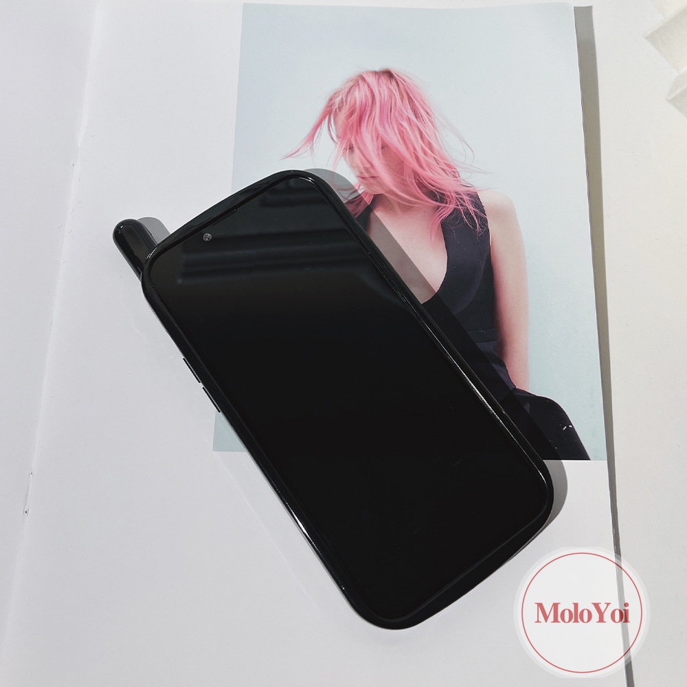 Soft Case Hp Gambar Hati + Pita Model Retro Untuk IPhone 11 / 13 / 14 / 12pro MAX / 7plus / 8plus / 7 / 8plus / XR / X / XS MAX / SE