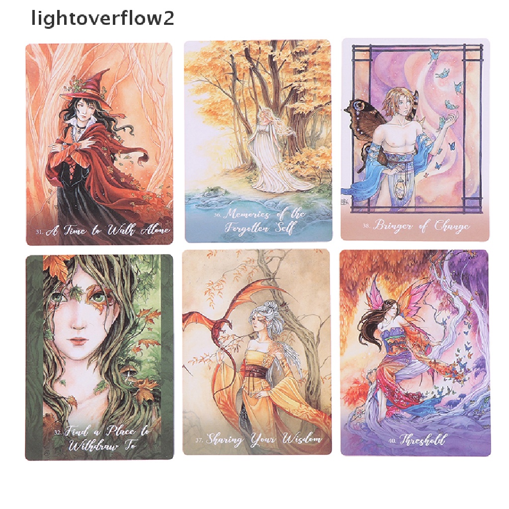 (lightoverflow2) 1 Kotak Kartu Tarot Ramalan Untuk Pesta