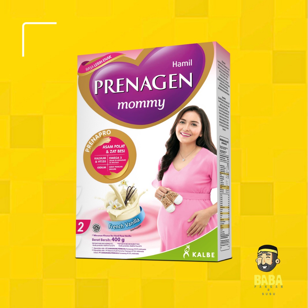 Prenagen Lactamom Coklat Vanilla 400gr Prenagen Mommy