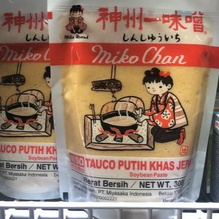 

10.10 Fasion sale Shinshuichi Mikochan Shiro Miso Paste/ Pasta Miso/ Tauco Jepang 300g !!