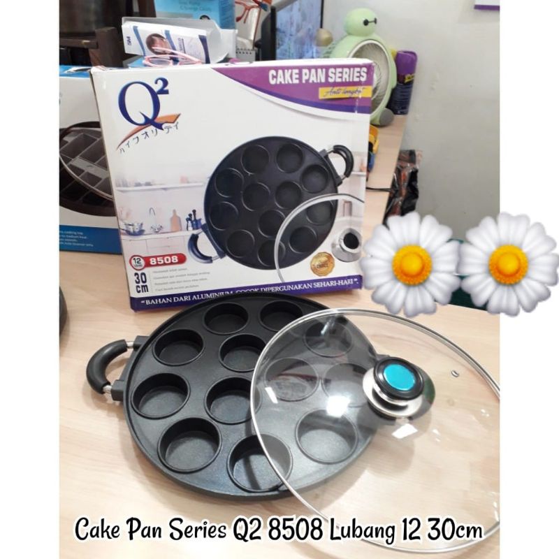 Cetakan Martabak Q2 Anti Lengket 7 Lubang 12 Lubang