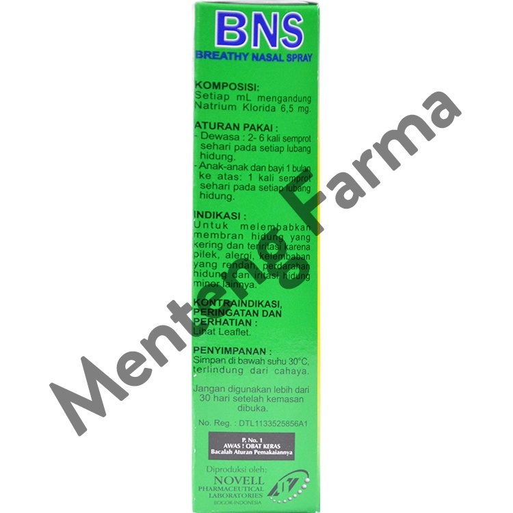 BNS Breathy Nasal Spray 30 mL - Obat Semprot Hidung