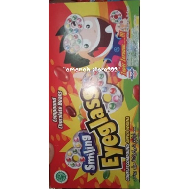 

1 PACK PERMEN COKLAT KACA MATA