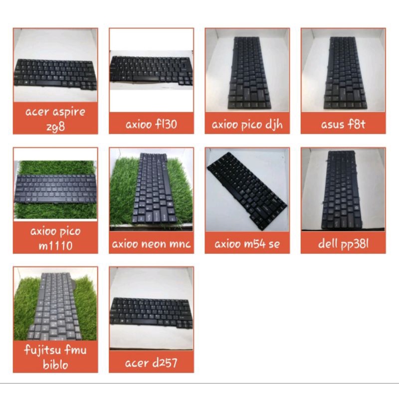 JUAL CEPAT   Keyboard laptop/notebook axioo fl30/axioo pico djh/asus f8t /axioo neon mnc/axioo m54 s