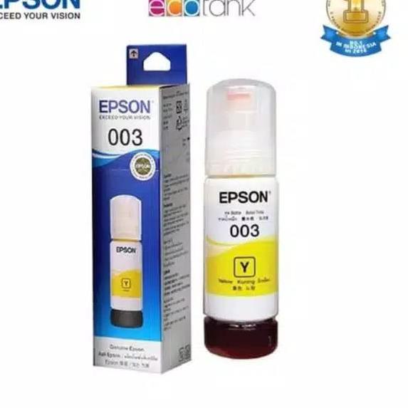 Terlaku.! Tinta epson 003 Yellow Original harga per botol