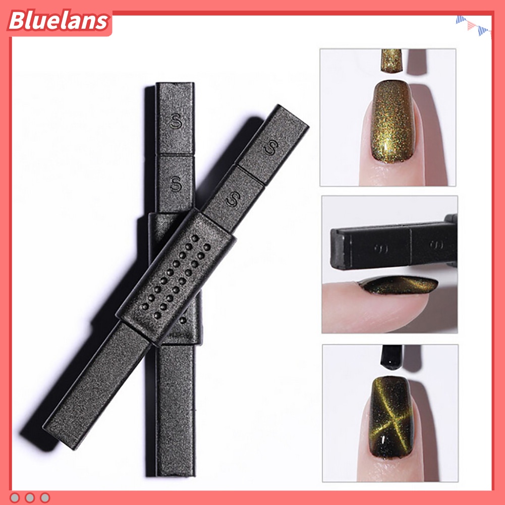 Bluelans Pen Gambar Kutek Gel UV Efek Mata Kucing 3D Untuk Nail Art / Manicure