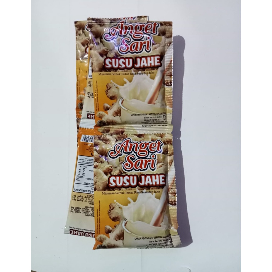 Anget Sari Susu Jahe Original @25gr