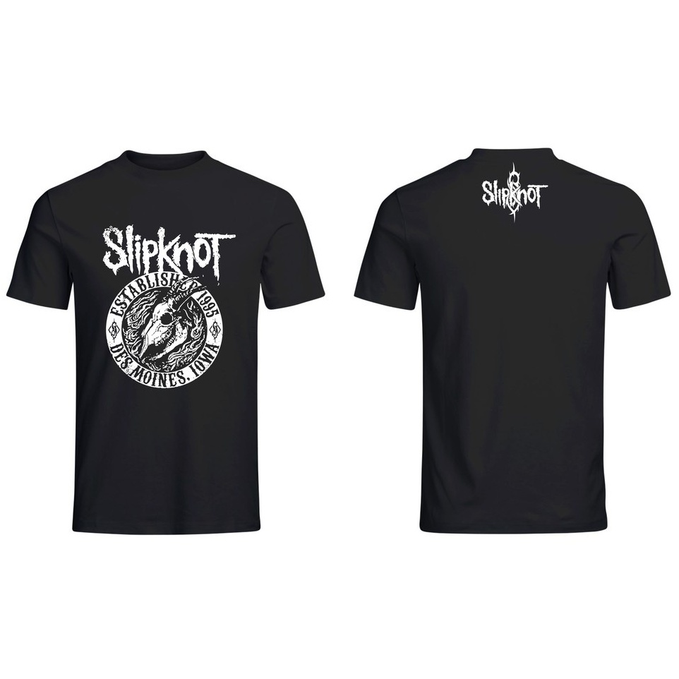 Kaos Band Slipknot / Baju Distro / T-Shirt Band Metal / Kaos Distro Pria Wanita / T-Shirt Premium