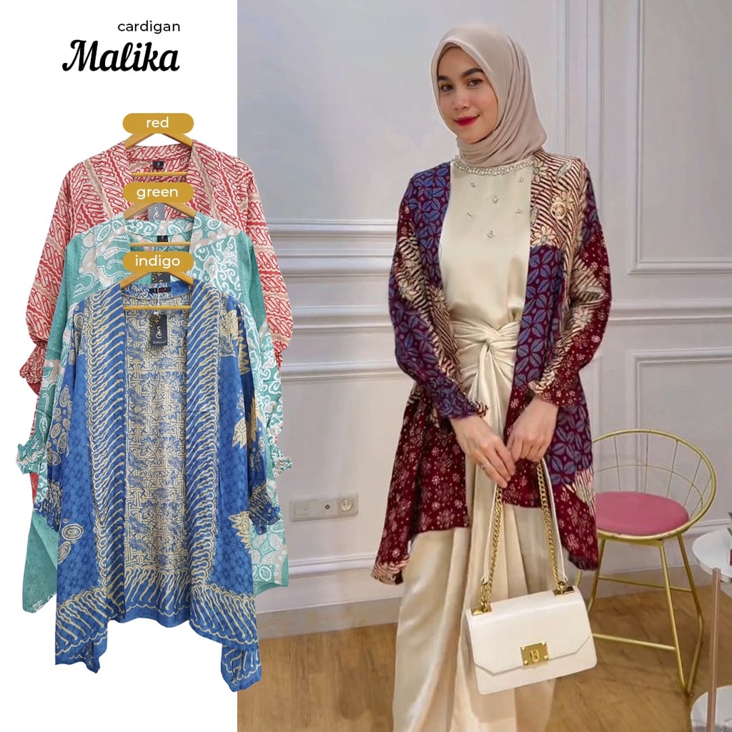 Cardigan Malika by Sallaco / Outwear cardigan motif batik