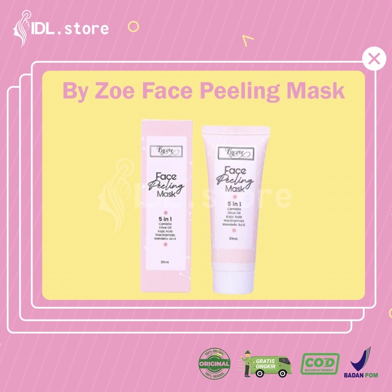 (READY STOCK) TERMURAH❗️❗️PEELING WAJAH BYZOE BYZOE FACE PEELING MASK BYZOE 5 IN 1 FACE PEELING MASK