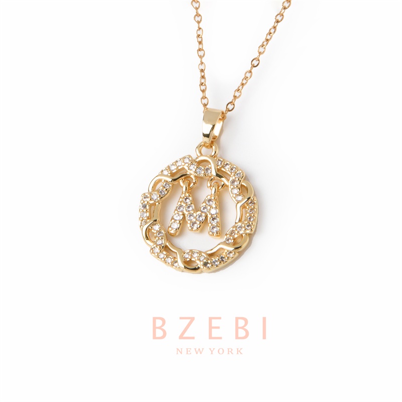 Kalung Emas 18k Bahan Titanium Steel 1105n Anti Karat Untuk Wanita