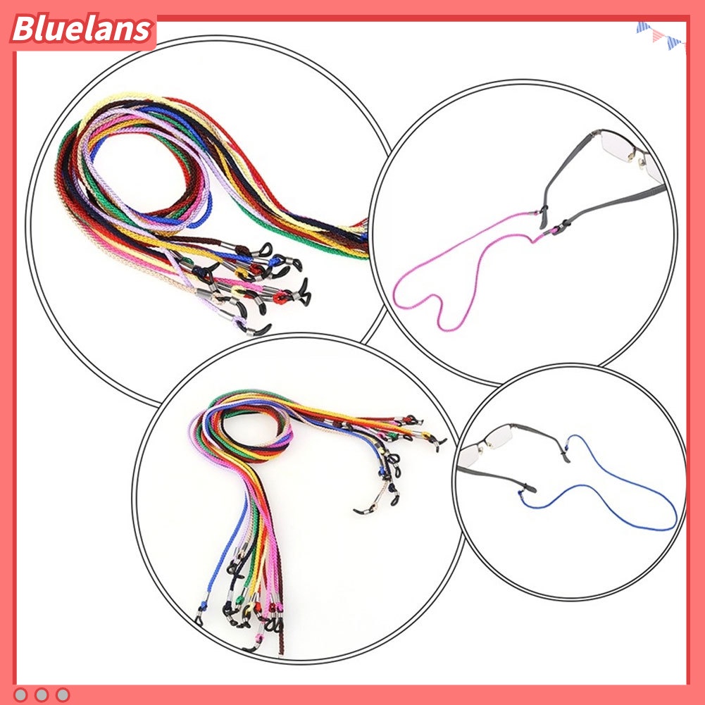 Bluelans 12Pcs Nylon Rope Spectacle Sunglasses Eyewear Cord String Eyeglasses Accessories