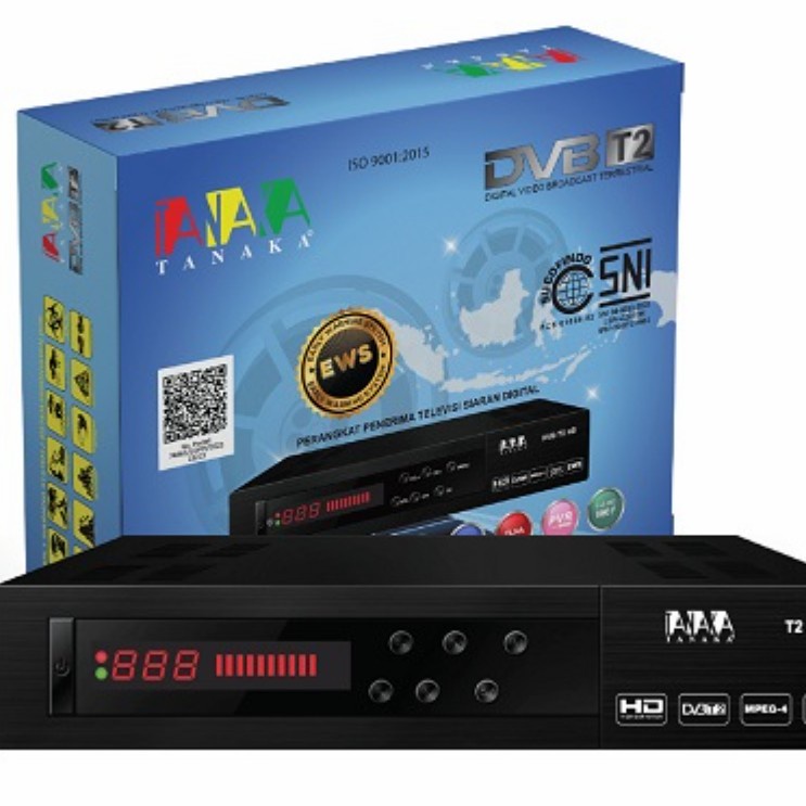TANAKA RECEVIER TV DIGITAL STB DVB T2 METAL