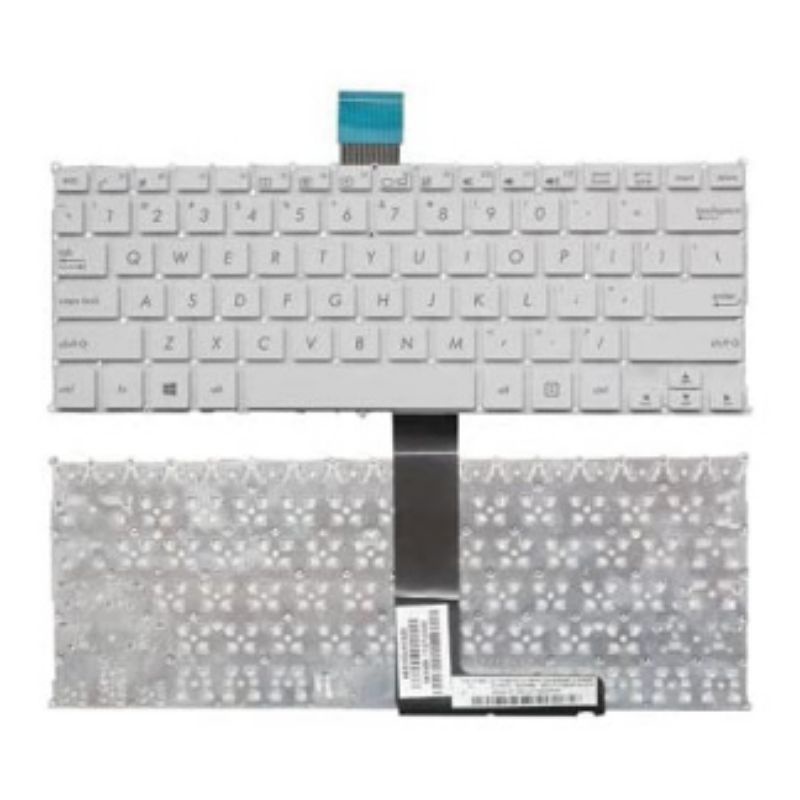 Keyboard putih Laptop Asus Vivobook X200 F200 PUTIH