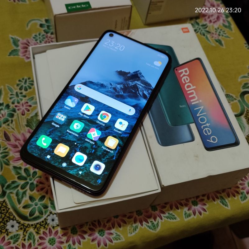 redmi Note 9 Ram 4/64 second