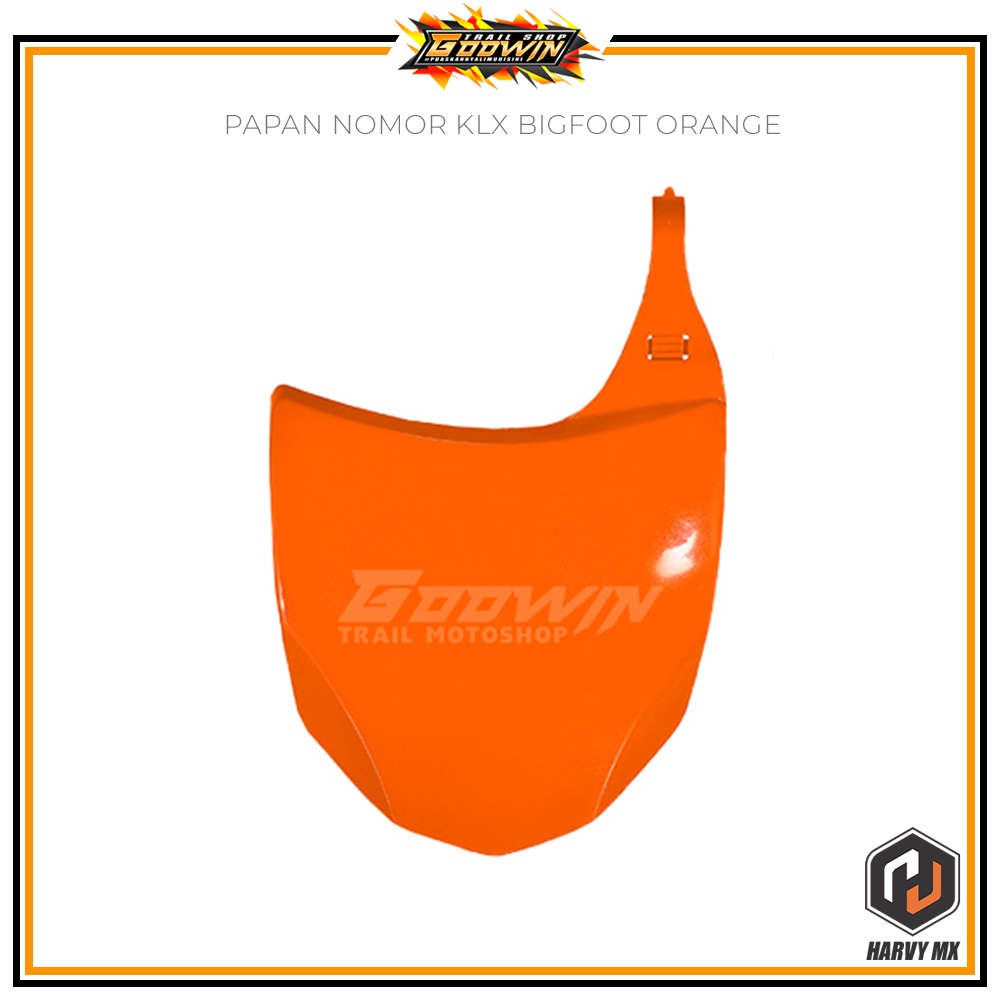 Papan Plat Nomor Nomer HRV KLX 150 BIGFOOT BF Dtracker New Terlaris