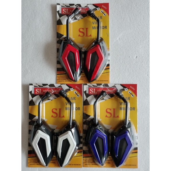 kaca spion standar model HONDA VARIO panjang tinggi ukuran standar harga sepasang