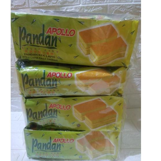 

Terbaik Apollo bolu rasa pandan dan coklat isi 24 PCS serbuuu !