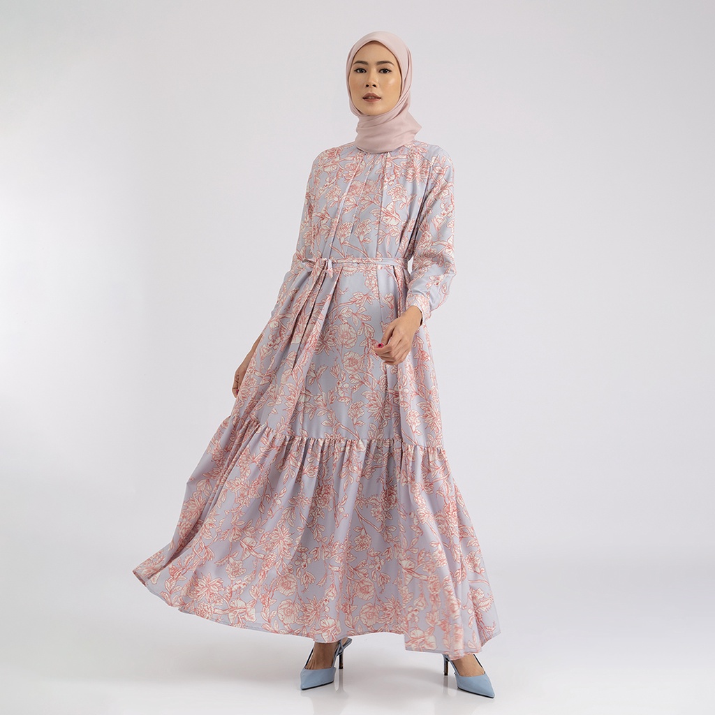 TIANA DRESS SOFT BLUE - KAMI