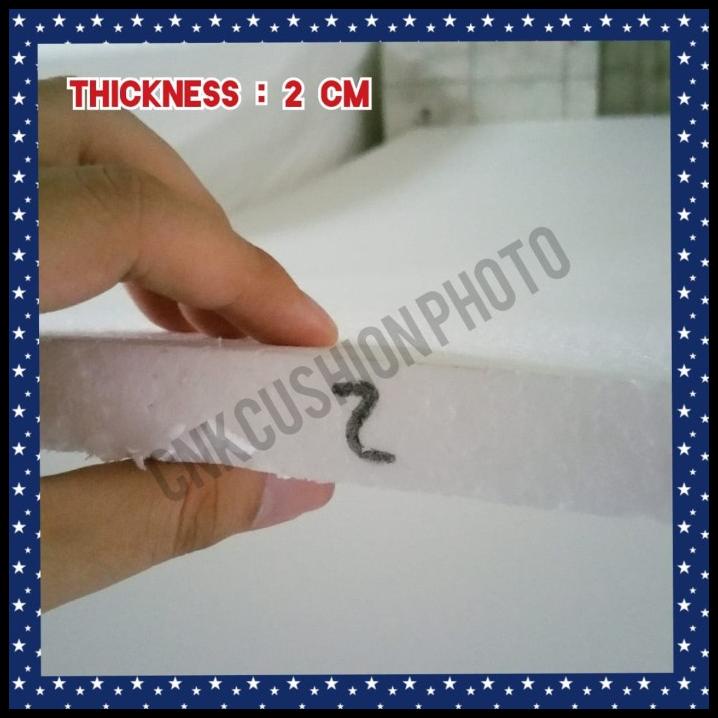 

Styrofoam Gabus Stereofoam Lembaran - Packing / Mading (100X50X2 Cm)