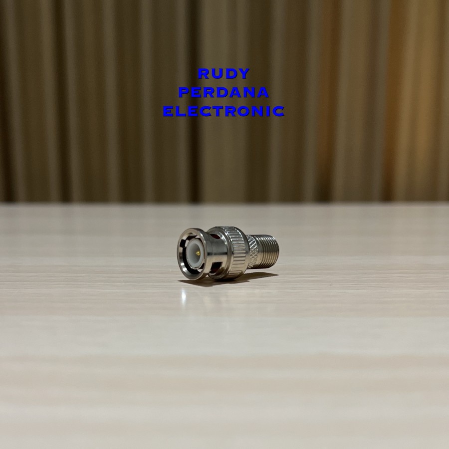 JACK BNC MALE KONEKTOR F FEMALE DRAT GOLD PLATED LAPIS EMAS CCTV