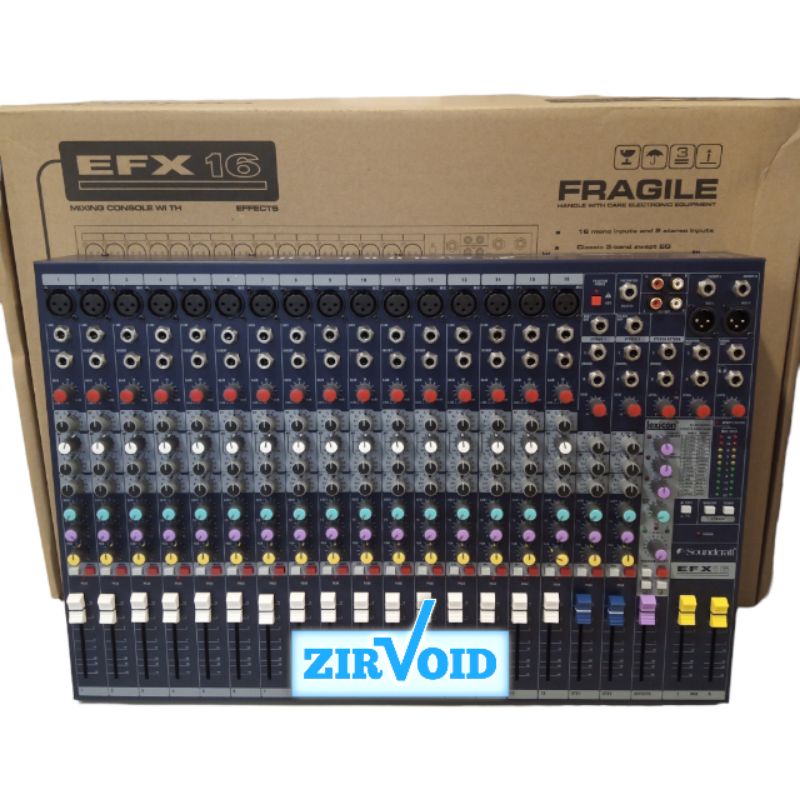 SOUNDCRAFT EFX16 AUDIO MIXER 16 CHANNEL EFX 16