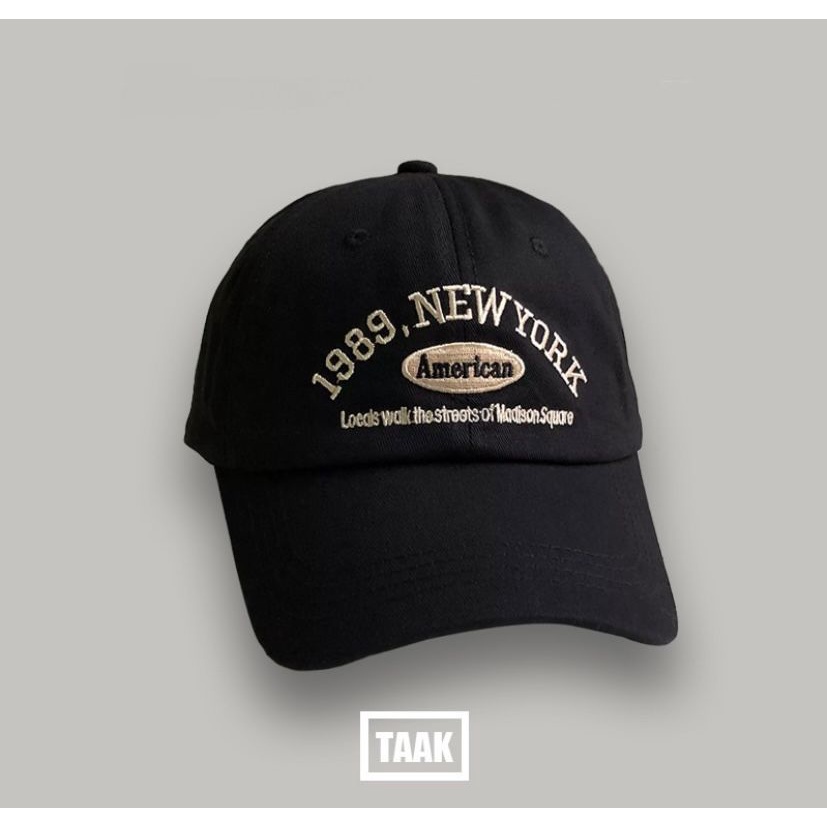 DUNIA FASHION ID Topi baseball pria distro caps 1989 NEWYORK terlaris kekinian