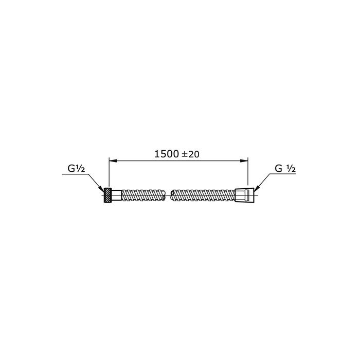 Selang shower TOTO P40015