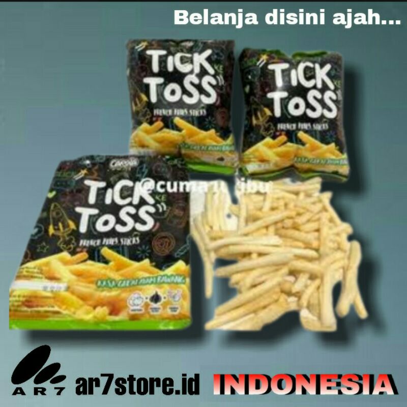 

TICKTOSS Snack 1 pack isi 10 x 30 gram