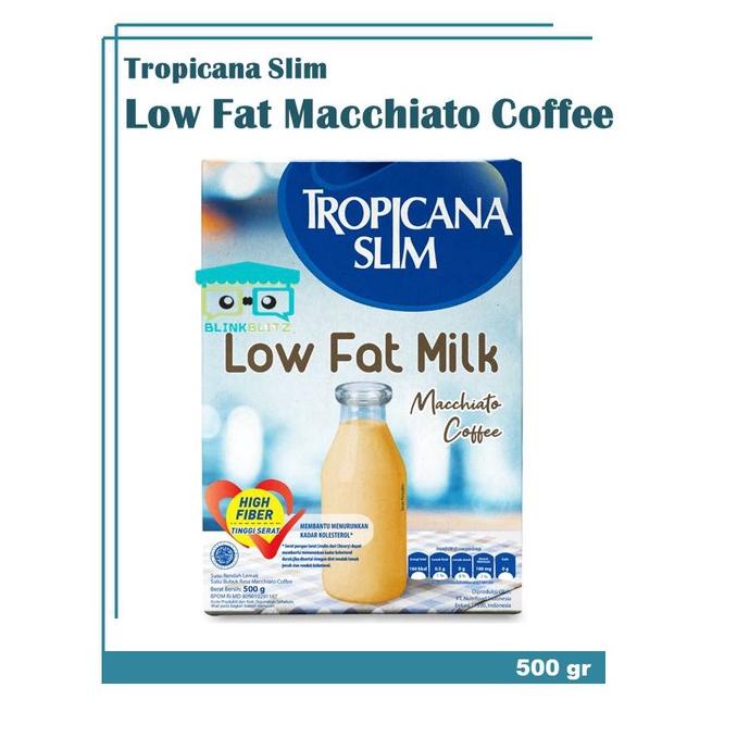 

Pasti Untung--Tropicana Slim Low Fat Machiatto Coffee 500 gr Susu Diet Kopi Macchiato